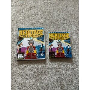 BJU Heritage Studies Gr 3 Teacher's Edition‎ w/ CD, Student Book